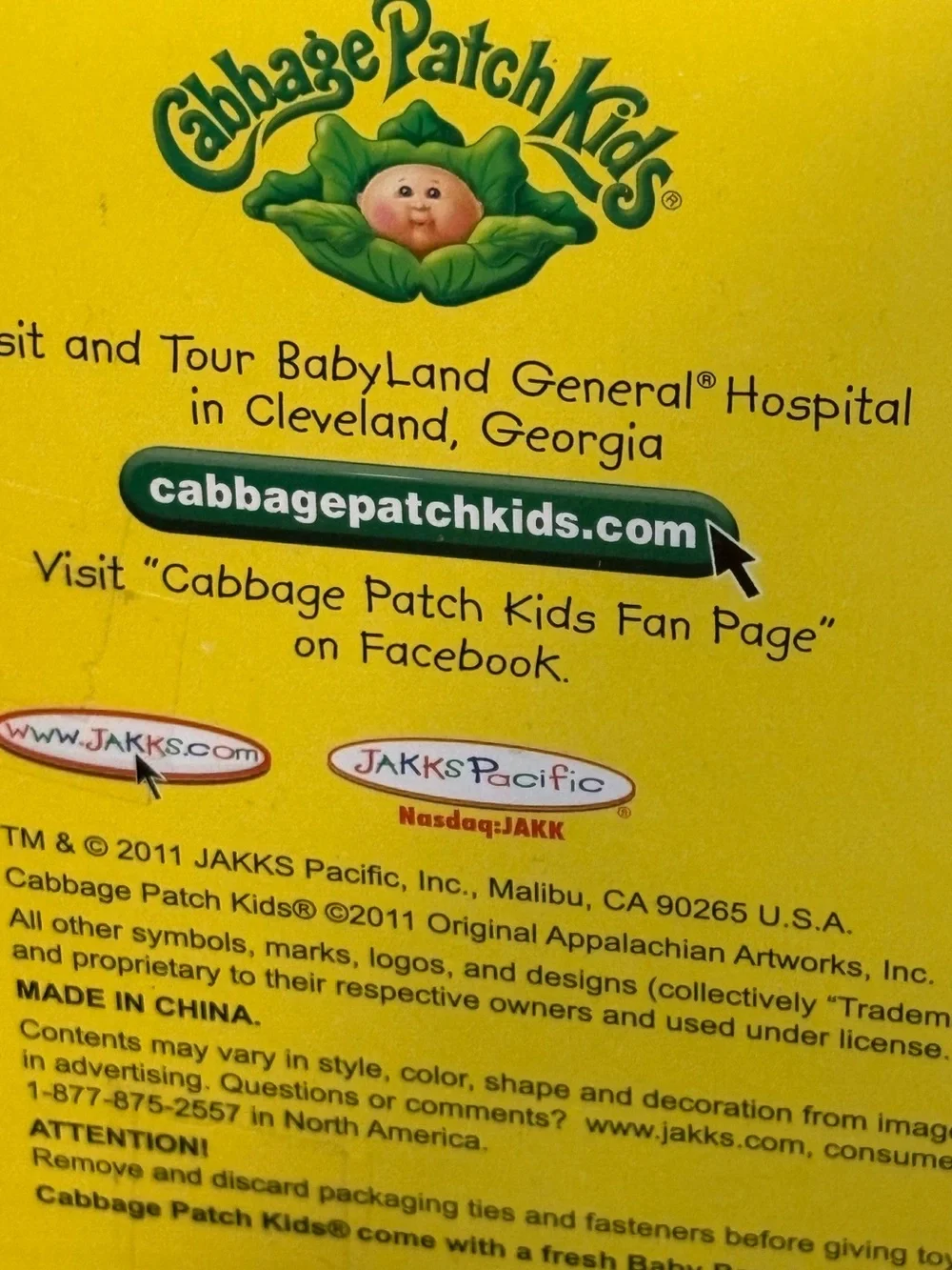 NEW IN BOX! Vintage Cabbage Patch Kids Boy Doll, Blond Skater Cabbage Patch Doll